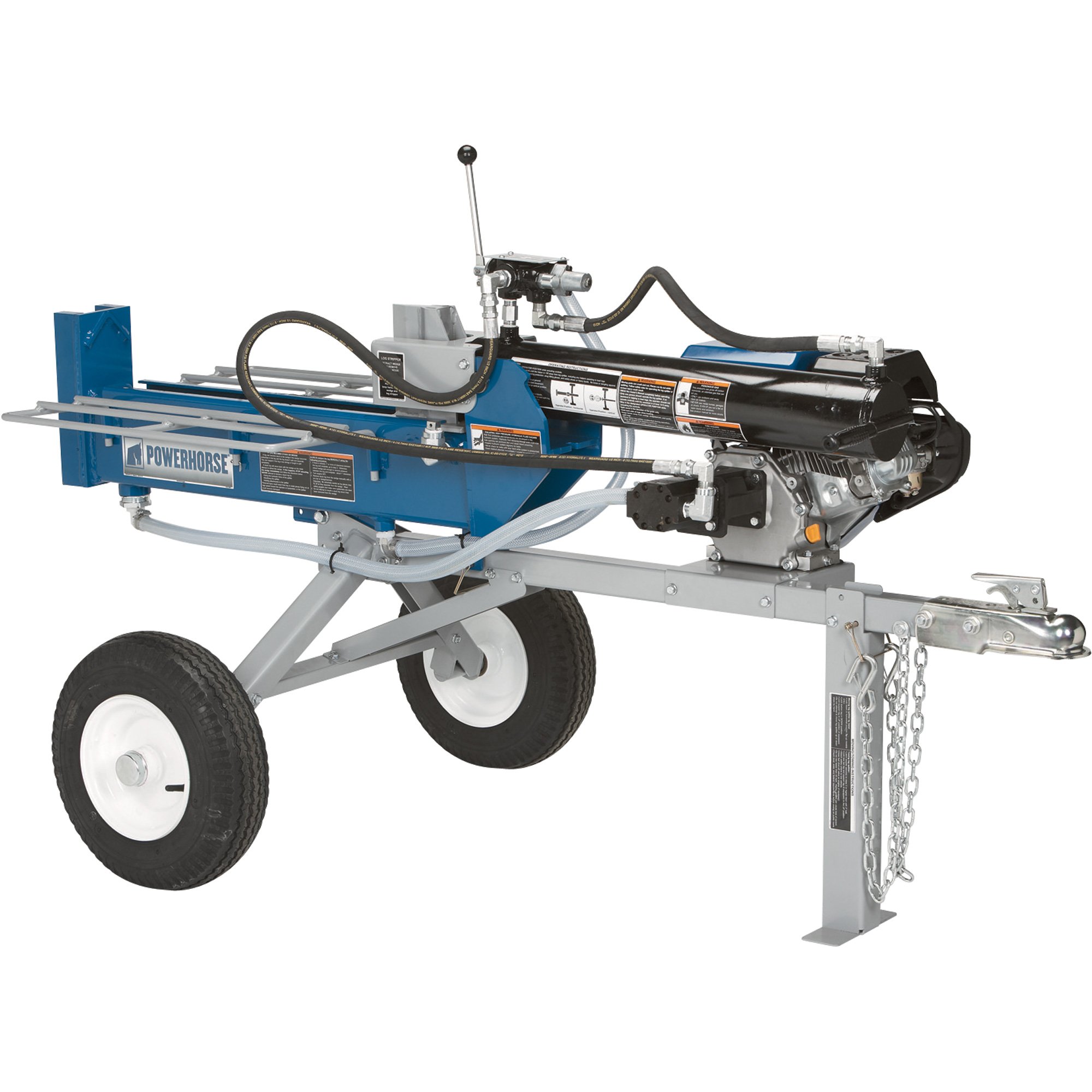 Powerhorse Horizontal/Vertical Log Splitter — 20 Ton, 208cc Powerhorse Engine